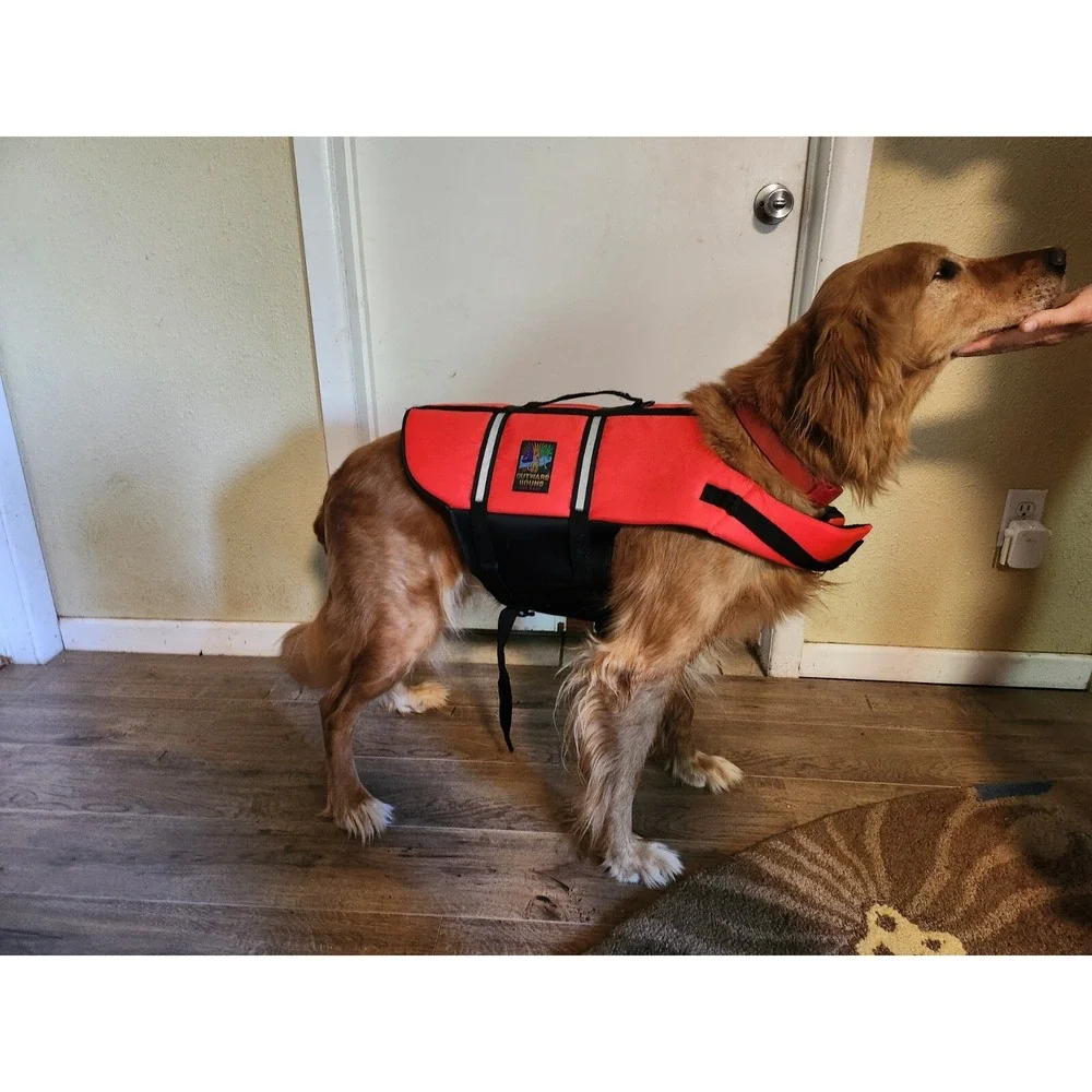 Outward Hound Pet / Dog / Canine Safety Jacket Vest Life Preserver - medium size